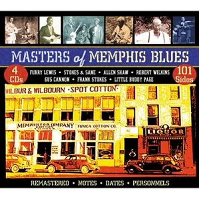 Afbeelding van Various Artists Masters Of Memphis Blues (4 CD)