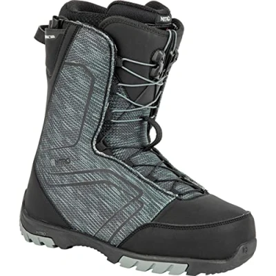Afbeelding van Nitro Snowboards heren Sentinel TLS &#039;23 All Mountain Freestyle snelsluitsysteem snowboardboot zwart MP 32.0 // EU 48 US 14