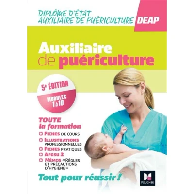 Image de Tout en un DEAP IFAP Diplôme État Auxiliaire puériculture Programme complet 2025 2026
