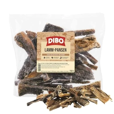 Afbeelding van Dubbelpak 2x250g DIBO Lam pens hondensnacks