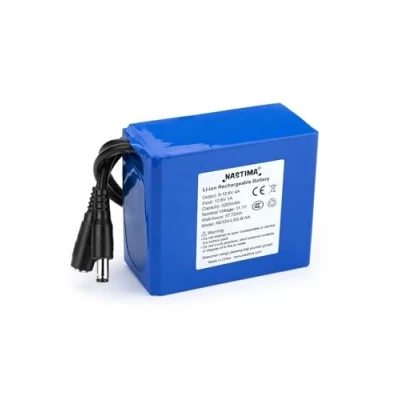 Afbeelding van NASTIMA Oplaadbare lithium ion batterij DC12 V 5200 mAh voor draadloze camera&#039;s, camcorders, mp3 spelers, elektronisch orgel