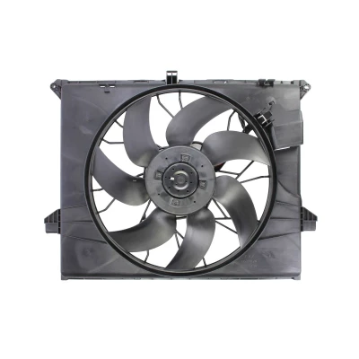 Afbeelding van NRF 47296 Radiator Ventilator 530 12 600 Met ventilatorraamwerk, Borstellose motor