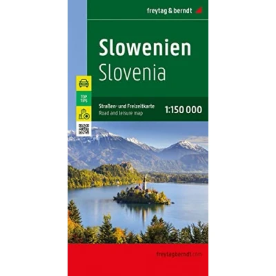 Afbeelding van Freytag &amp; Berndt Slovenië Vrijetijds En Wegenkaart Kleurloos Reisboeken Kaarten