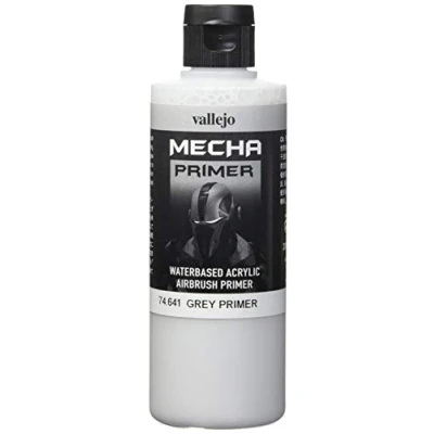 Afbeelding van Vallejo 200 ml &quot;AV Mecha Color&quot; acryl airbrush kleur primergrijs