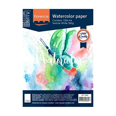 Afbeelding van Florence Aquarelpapier A4 300g 100 vellen