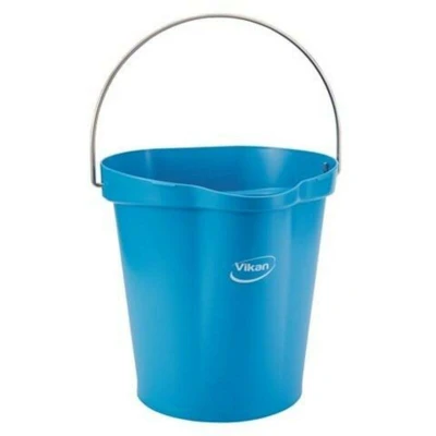 Image de VIKAN 56863 seau, 12 litres, bleu 5686/3