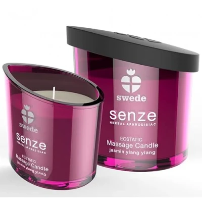 Afbeelding van Swede Senze Ecstatic Massage Candle Jasmine Ylang 50 ml