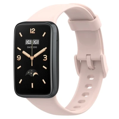 Afbeelding van Siliconen sportbandje Roze Xiaomi Smart band 7 Pro