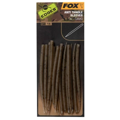 Afbeelding van Fox Edges Camo XL Anti Tangle Sleeves 15 stuks Karper onderlijnmateriaal