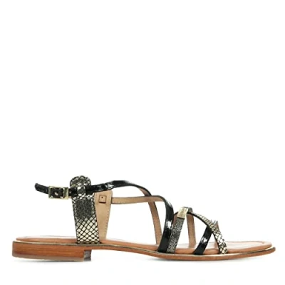 Afbeelding van Les Tropeziennes par M Belarbi Harry Sandalen, Dames, Maat: 39, Noir/multiolor Leer
