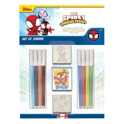 Afbeelding van Spidey Stempelset, 11dlg.