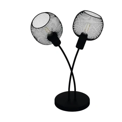 Afbeelding van Eglo Verlichting Tafellamp Wrington 2L zwart