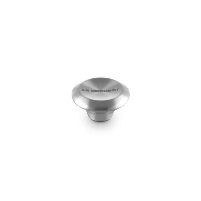 Afbeelding van Le Creuset Vervangende knop van metaal voor braadpannen, roestvrij staal, 57 mm, 94034570000001
