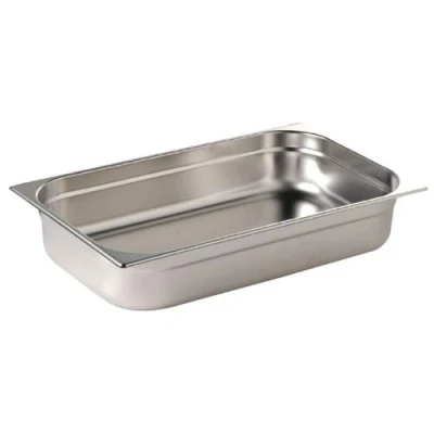 Image de Bac Gastro Inox GN 1/1 65 mm Vogue Acier inoxydable9