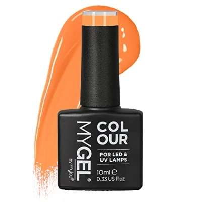 Image de Mylee Tangerine Sorbet Vernis à ongles gel UV LED 10 ml Manucure pédicure pour usage professionnel en salon et la maison Longue durée facile appliquer