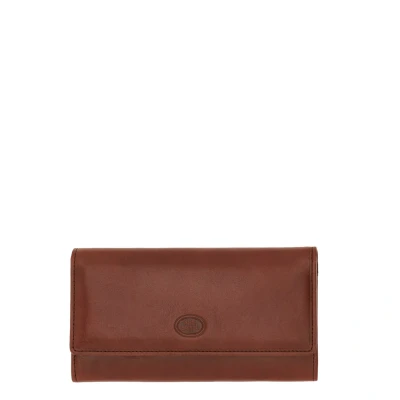 Afbeelding van The Bridge Story Donna Wallet brown Dames portemonnee