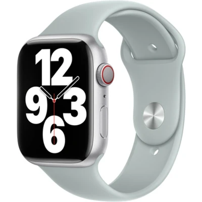 Afbeelding van Apple Watch sportbandje Voor 3/4/5/6/7/8/SE/Ultra 42/44/45/49mm Agavegroen
