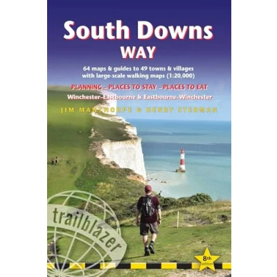 Afbeelding van South Downs Way Trailblazer Walking Guide 8e