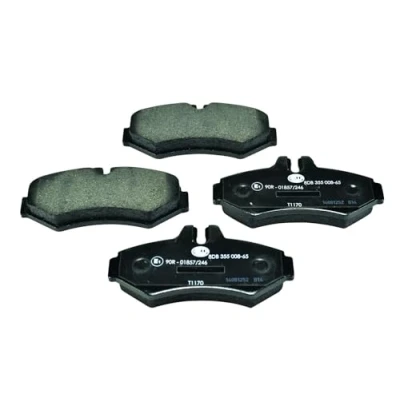 Afbeelding van HELLA 8DB 355 008 651 Remblokkenset Geschikt voor slijtage waarschuwingscontact MERCEDES BENZ: Sprinter 3 T Van, G Class Off Road