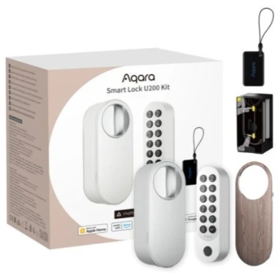 Afbeelding van Aqara Codetoetsenbord, Deurslotaandrijving EL D02DW Wit Apple HomeKit