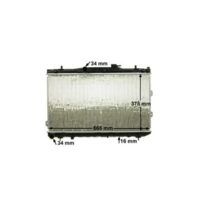 Afbeelding van Mahle Original Radiateur CR 1897 000S