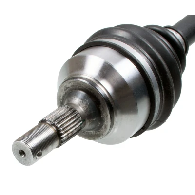 Afbeelding van FEBI BILSTEIN 182749 Aandrijfas Vooras rechts Met splitpen moer PEUGEOT: 208 I Hatchback, 2008 Estate, 207 CC, CITROËN: C4 II Hatchback