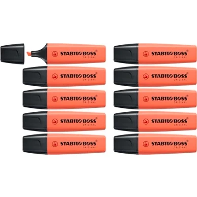 Afbeelding van Markeerstift STABILO BOSS Original 70/140 pastel zacht koraalrood