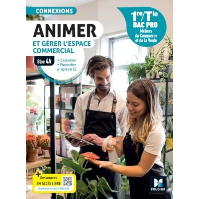Afbeelding van CONNEXIONS ANIMER GERER ESPACE COM.BLOC 4A TLE BAC PRO ELE.