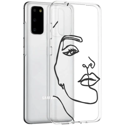 Afbeelding van iMoshion hoesje Geschikt voor Samsung Galaxy S20 Siliconen Design Transparant / Meerkleurig Dreamcatcher