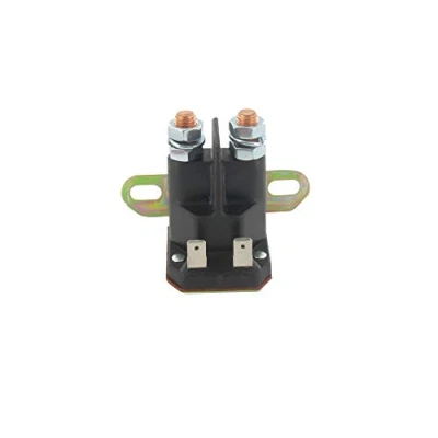 Afbeelding van GREENSTAR Starterrelais aanpasbaar reserveonderdeel voor John Deere modellen aansluiting 2 ronde klemmen platte stekkers origineel onderdeel AM130365, AM132990, AM133094
