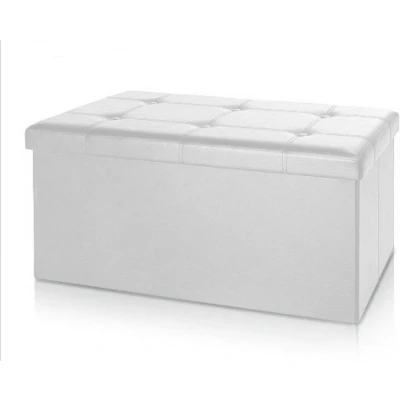 Afbeelding van Monzana Zitbank 80cm met opbergruimte in Wit