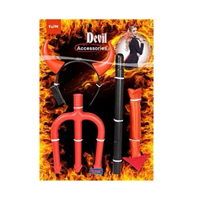 Afbeelding van Folat Accessoire Set Halloween Dames accessoires verkleden