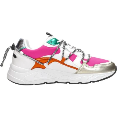 Afbeelding van SUB55 LAAG Sneakers laag, Dames, Maat: 38, Fuchsia Kunststof
