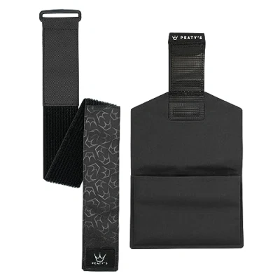 Afbeelding van Peaty&#039;s Holdfast Trail Tool Wrap super veilig, geen wegglijden of rammelen, modulair design, waterdicht, opbergtas met ritsvak, past overal, voor mountainbike, straat, grind, e bike