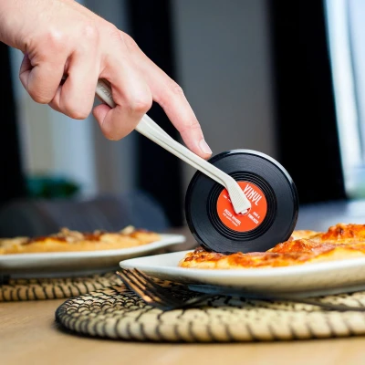 Afbeelding van Platenspeler Pizzasnijder