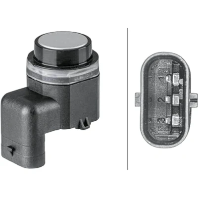 Afbeelding van HELLA 6PX 358 141 841 Parkeersensoren VOLKSWAGEN: Jetta 3, Golf 5, Passat B6 Variant