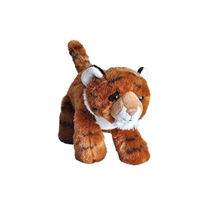 Afbeelding van Pluche dieren knuffels Tijger van 18 cm Knuffeldieren tijgers speelgoed
