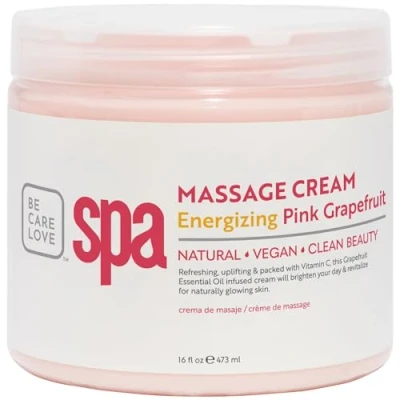 Afbeelding van BCL SPA Massage Cream Pink Grapefruit 473 ml