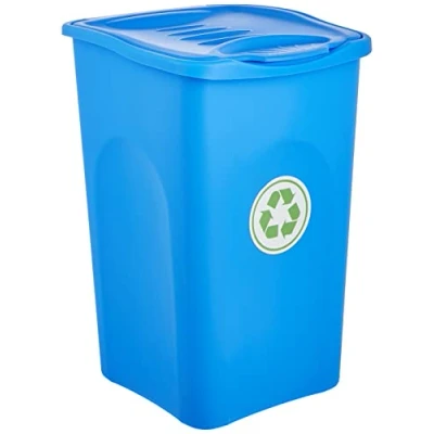 Afbeelding van Stefanplast Begreen Afvalemmer, 50 l, capri blauw