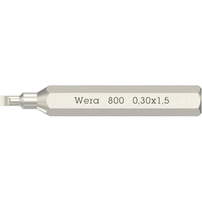 Afbeelding van Wera 800 Micro Gleuf bit 1.5 mm 1 stuk(s)