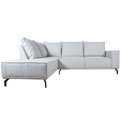Afbeelding van Home67 Hoekbank Ron Boucle Champagne 186 Links