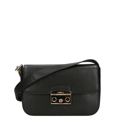 Afbeelding van Furla Metropolis Shoulderbag S nero Damestas