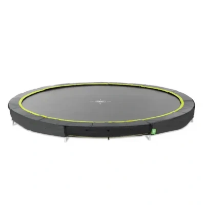 Afbeelding van EXIT inground trampoline ø366cm Silhouette (zwart)