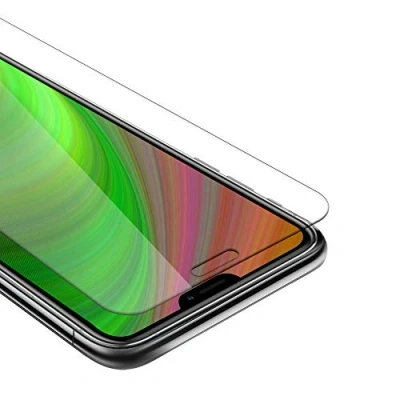 Afbeelding van Cadorabo Screenprotector geschikt voor Apple iPhone 12 MINI Pantser film Beschermende in KRISTALHELDER Geharde (Tempered) display beschermglas 9H hardheid met 3D Touch