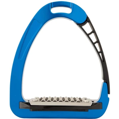 Afbeelding van Acavallo Arena Alupro Stijgbeugels zwart/blauw maat:12