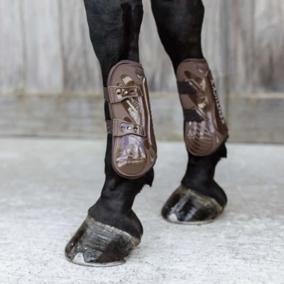 Afbeelding van Kentucky Peesbeschermers Bamboo Elastic Bruin XS