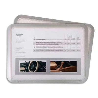 Afbeelding van Tarifold, Informatiebord, Djois frame 193950 PP, PVC, transparant