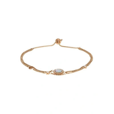 Afbeelding van Fossil dames Bedelarmband met parelmoer JF02951791