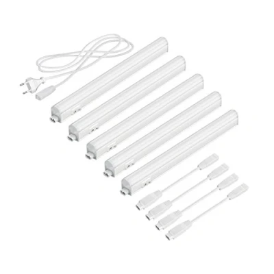 Afbeelding van parlat LED onderkastverlichting Rigel, 31,3cm elk, 397lm warm wit, set van 5