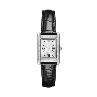 Afbeelding van Emporio Armani AR11623 Dames Horloge Zilverkleurig